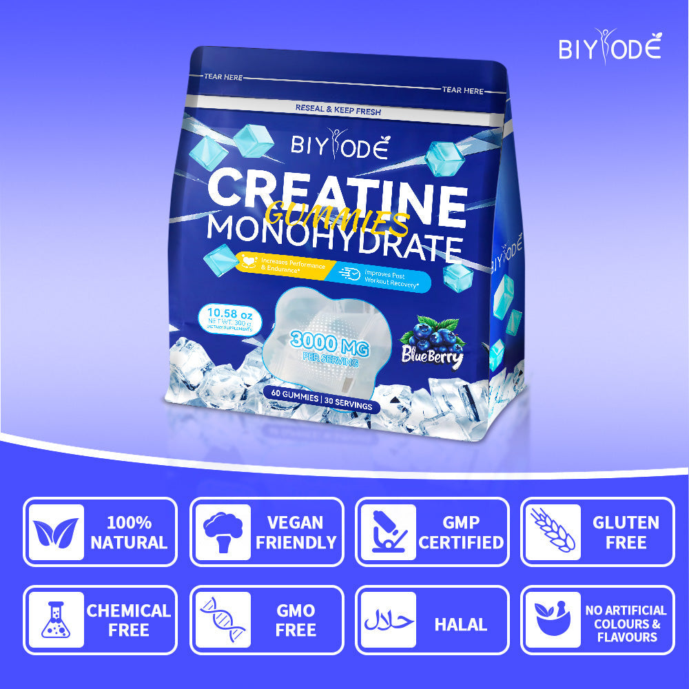 Unleash Your Energy with Premium Creatine Monohydrate Gummies