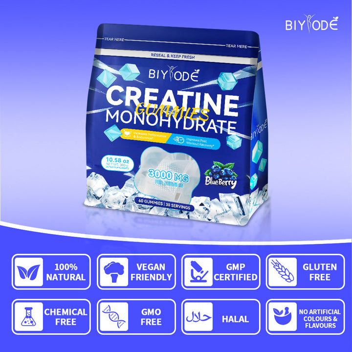Unleash Your Energy with Premium Creatine Monohydrate Gummies